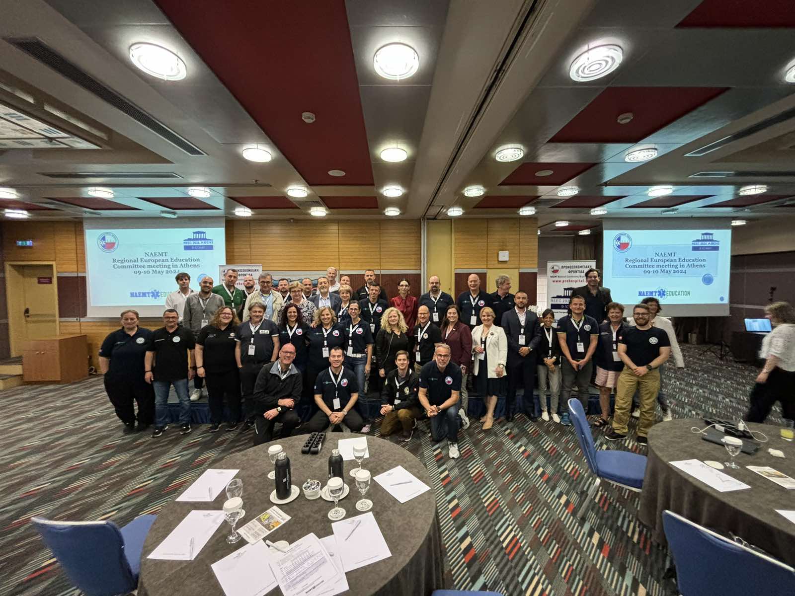 Reuniunea Centrelor de Educatie Europene (REEC)NAEMT de la Atena