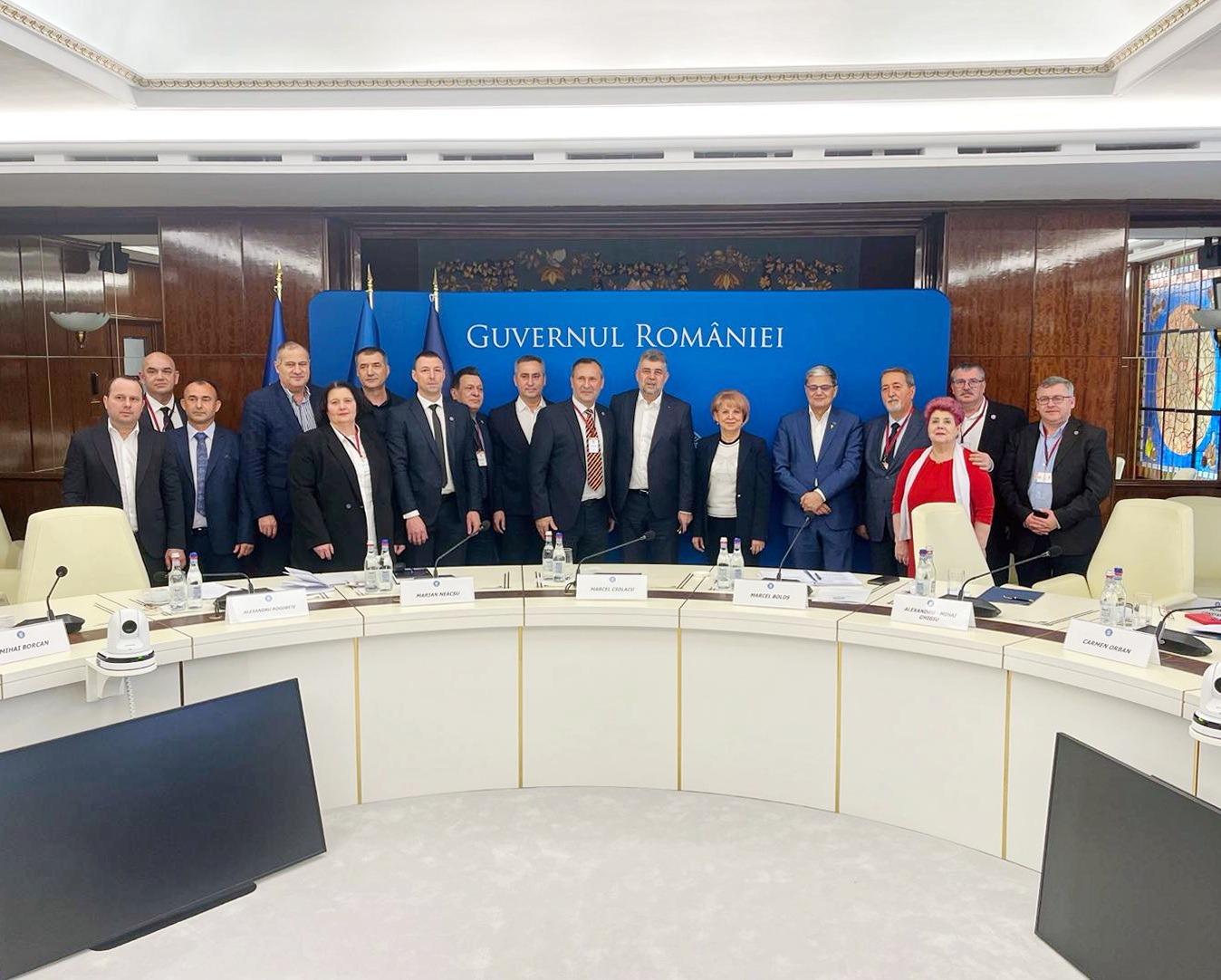 Negocieri reusite cu primul ministru, impreuna cu FNSAR.